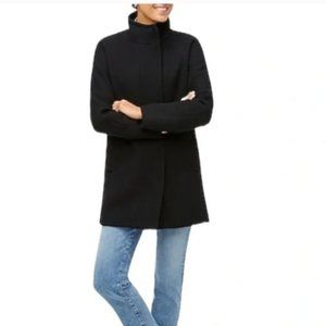 J. Crew Women's City Coat Size 12 Gold Zipper